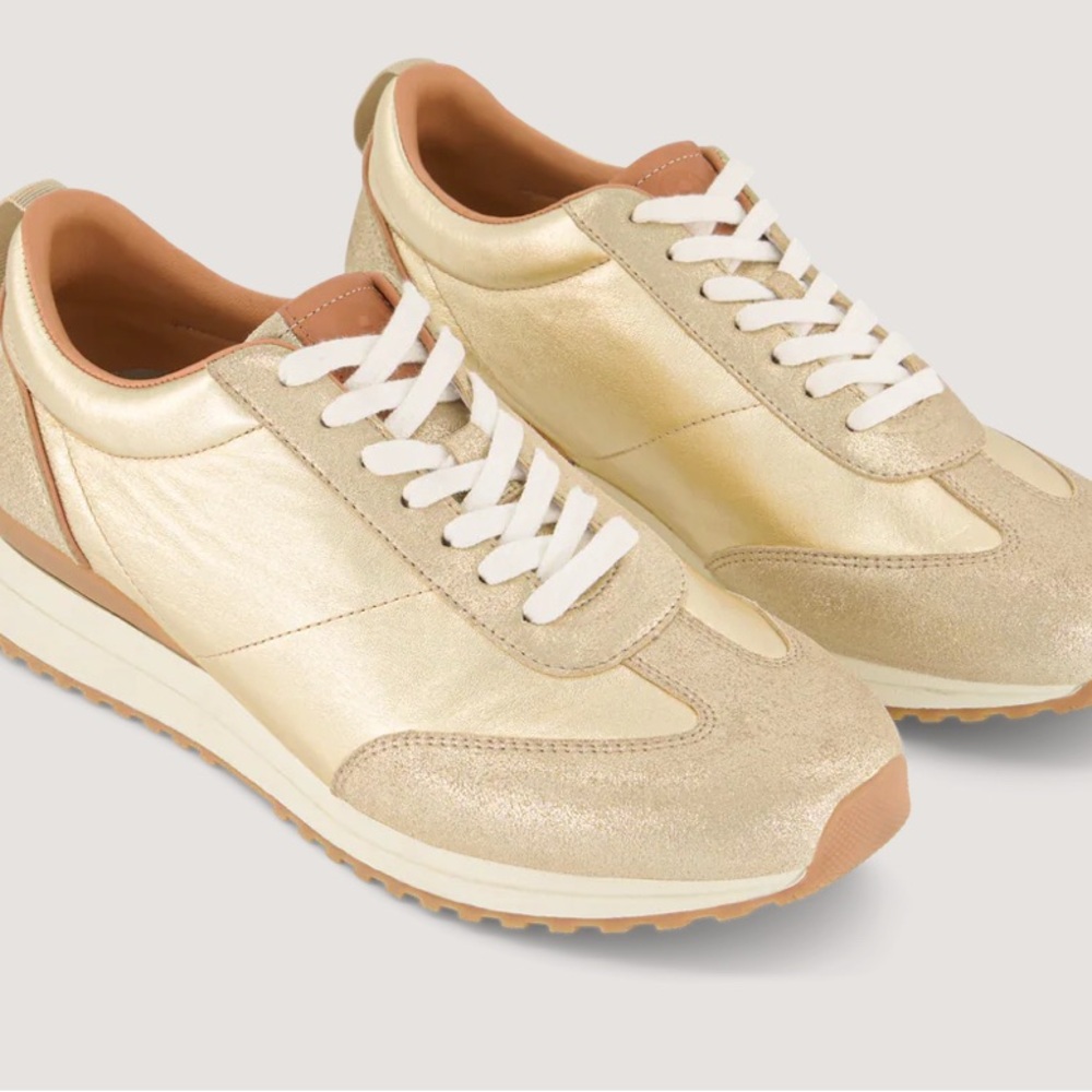 Bared Footwear Gold Women's Sneakers Saker 2